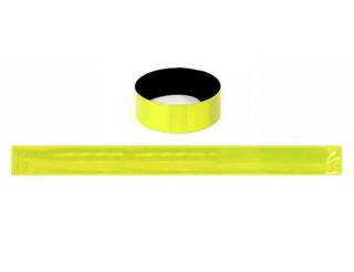Obepínací pružinový reflexní pásek 3x30cm - Reflexní pásek 3x30 Barva: Zelená