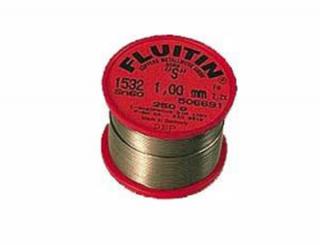 Pájka FLUITIN 1KG - 1mm a 2mm pájecí cín v cívce 1kg velmi vysoké kvality Provedení: 1mm