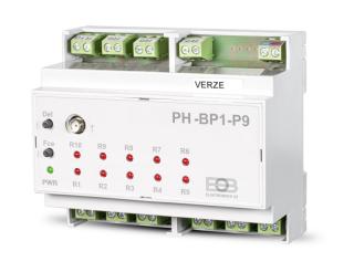 PH BP1-P9, 9-ti kanálový přijímač pro podlahové topení