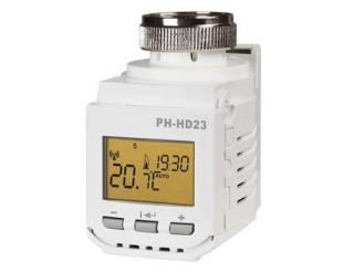 PH HD23 - digitální bezdrátová hlavice pro radiátory s LCD displejem pro centrální řízení vytápění Pocket Home
