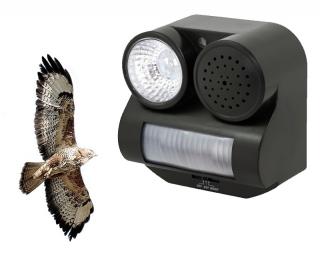 Plašič ptáků OD12A - elektronický odpuzovač ptáků, koček, psů, kun, zajíců a dalších zvířat