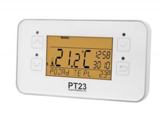 PT 23 - prostorový, programovatelný termostat, digitální s dotykovým ovládáním