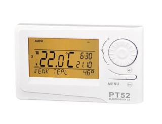 PT 52 - inteligentní digitální termostat s OT+ komunikací a s týdenním programem