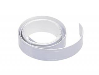 Reflexní lepící pásek 2x90 - samolepící reflexní pásek pásek 2cm šířka, 90cm délka, barva bílá a žlutá Barva: Bílá