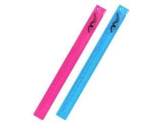 Reflexní pásek 2x 3x30 růžový a modrý - Sada 2 pásků - barvy růžová a modrá