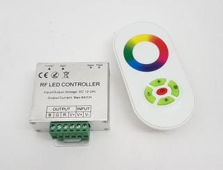 RGB kontroler 5K - RF dálkový regulátor RGB LED žárovek a strip pásků do 18A, max. 432W