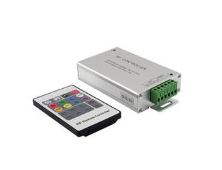 RGB kontroler RF 12V-144W- ovladač a dálkově ovládaný regulátor RGB LED pásků 12V,24V, dynamické efekty, 3x4A