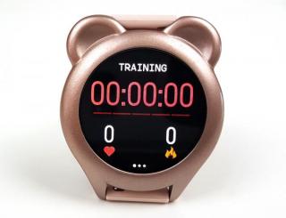 Smartwatch M99, Skvělé dětské chytré hodinky, barva růžová a černá Barva: Růžová