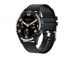 Smartwatch Y20 - Elegantní, vodotěsné, chytré hodinky zlaté, měření tepu, tlaku, spánku, IP67, barva černá nebo zlatá Barva: Černá
