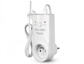 TS11 WIFI Therm - chytrá termostatická zásuvka 230V spínaná dle okolní teploty, nastavení a ovládání mobilním telefonem