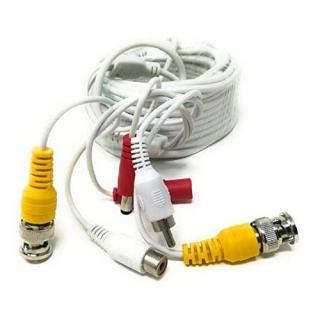 VAC 10 černý - 10m dlouhý propojovací kabel - video, audio a napájení Barva: Bílá