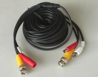 VAC 10 černý - 10m dlouhý propojovací kabel - video, audio a napájení Barva: Černá