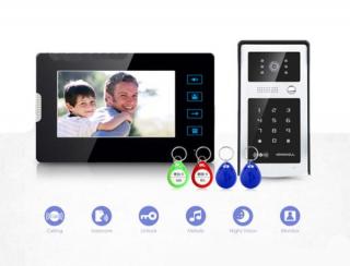 VD 07T IDS - interkom - Domovní videotelefon se vstupní kódovou klávesnicí a bezkontaktní RFID čtečkou