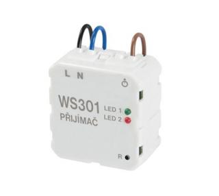 WS 301 - malý jednookruhový přijímač do elektroinstalační krabice