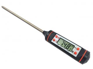 WT 1 FC, digitální kuchyňský teploměr měří teplotu do 300stC, vhodný na maso i jiné pokrmy