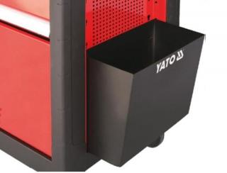Zásobník na odpad YATO - boční kovová kapsa, zásobník na odpad 300x300x190mm