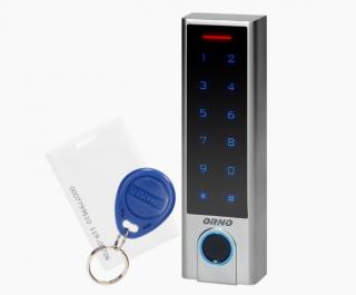 ZS 826 Tuya - chytrá bluetooth kódová klávesnice, čtečka RFID 125kHz a čtečka otisků prstů, ovládání a nastavení mobilním telefonem aplikací TuyaSmart