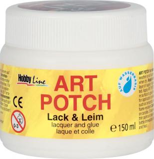 ART POTCH - Lepidlo a lak na decoupage, 150ml