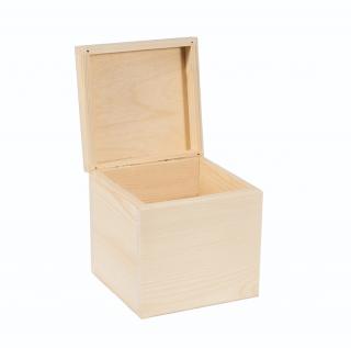 Dřevěná krabička ( 16cm x 16cm x 16cm)