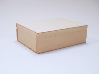 Dřevěná krabička (20cm x 15cm x 6,5cm)