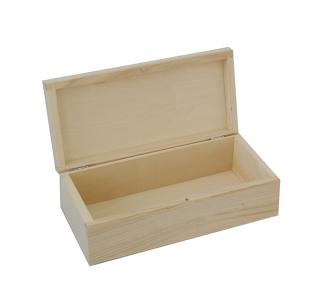 Dřevěná krabička - šperkovnice  (24cm x 11,5cm x 7,2cm)