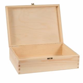Dřevěná krabička - šperkovnice (33,5cm x 24,5cm x 10cm)