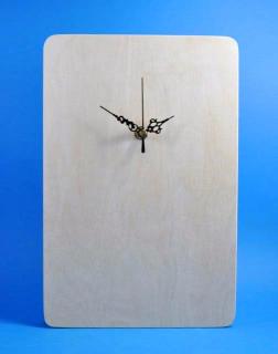 Dřevěné hodiny - ČTVEREC menší (20cm x 20cm)
