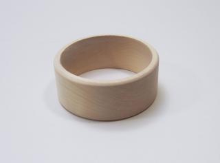 Dřevěný náramek - ROVNÝ - šíře 3cm