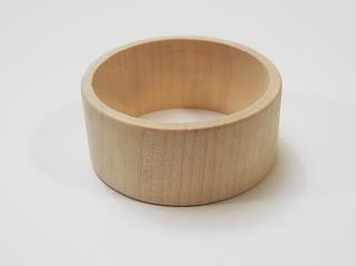 Dřevěný náramek - ROVNÝ - šíře 4cm