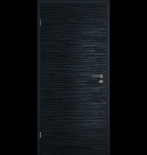 Bezpečnostní dveře WAT Klima 3, RC2, SK3, s ostrou hranou s dřevěnou zárubní DC (Model DesignLien Concepto do síly stěny 150-200 mm)