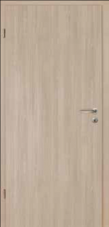 Bytové dveře WAT Klima 3, SK1, s oblou hranou s dřevěnou zárubní B (Model BaseLine Duradecor do síly stěny 150-200 mm)