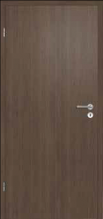 Bytové dveře WAT Klima 3, SK3 s oblou hranou s dřevěnou zárubní  (Model BaseLine Duradecor do síly stěny 150-200 mm)