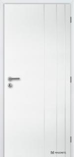 Dveře protipožární LUME EXTRA Profil BORDEAUX hladká bílá (Cena za rozměr dveří 60,70,80)