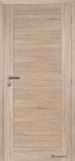 Rámové dveře BRITANNIA panel dekor dub sonoma (Cena pro rozměr dveří 60,70,80,90)