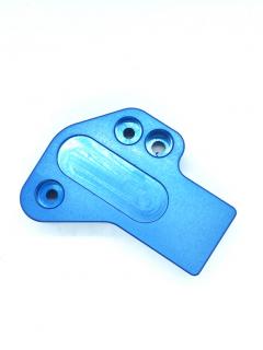 Hliníkový kryt snímače polohy škrtící klapky Dypree KTM Husqvarna GASGAS modrý