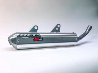 Koncovka výfuku DEP Pipes stříbrná KTM SX 250 2019-, Husqvarna TC 250 2019-