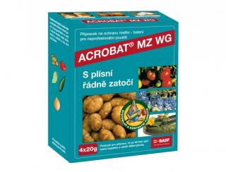 ACROBAT MZ WG 4x20 g - plíseň brambor, rajčat, okurek