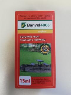 BANVEL 480 S 15 ml - proti plevelům v trávnících