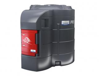 Dvouplášťová nádrž na naftu FuelMaster® 9000 l s terminálem XTrack