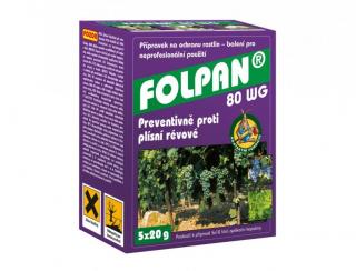 FOLPAN 80 WG 5x20 g - proti plísni vinné révy