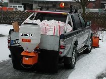 LEHNER POLARO (100 l) - rozmetadlo soli a štěrku