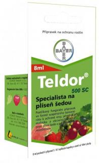 TELDOR 500 SC 8 ml - plíseň šedá na jahodách, révě