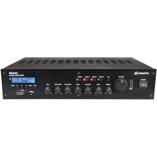Adastra RM240S, 100V 4-zónový 5-kanálový mixážní zesilovač, 240W, BT/MP3/FM (4-zónový 100V 5-kanálový zesilovač, BT/MP3/FM, 240)