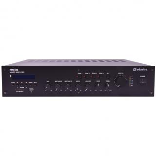 Adastra RM360S, 100V 4-zónový 5-kanálový mixážní zesilovač, 360W, BT/MP3/FM (4-zónový 100V 5-kanálový zesilovač, BT/MP3/FM, 360)