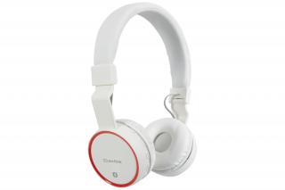 AV:link PBH-10 bezdrátová Bluetooth SD sluchátka, bílá (Stylová bezdrátová sluchátka, bílá)