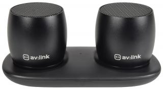 AV:link Sound Shots, set bezdrátových reproduktorů se základnou (Bluetooth reproduktory s dobíjecí základnou)