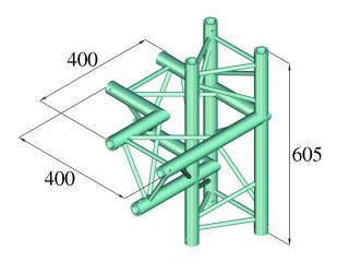 Deco lock DQ3-PAC44 (3-point truss system)