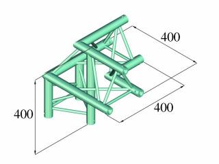 Deco lock DQ3-PAL31, 90 (3-point truss system)