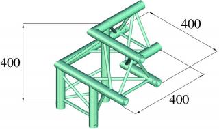 Deco lock DQ3-PAL32, 90 (3-point truss system)