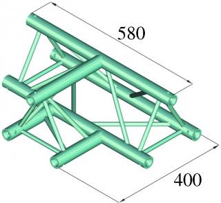 Deco lock DQ3-PAT36, 90 (3-point truss system)